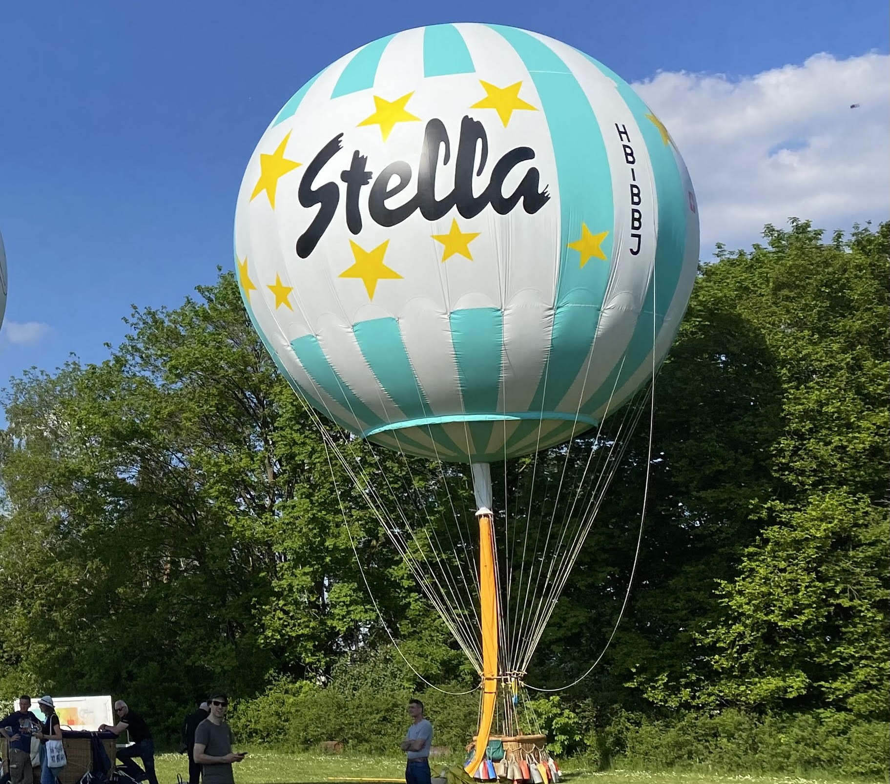 Volo pallone gas Stella
